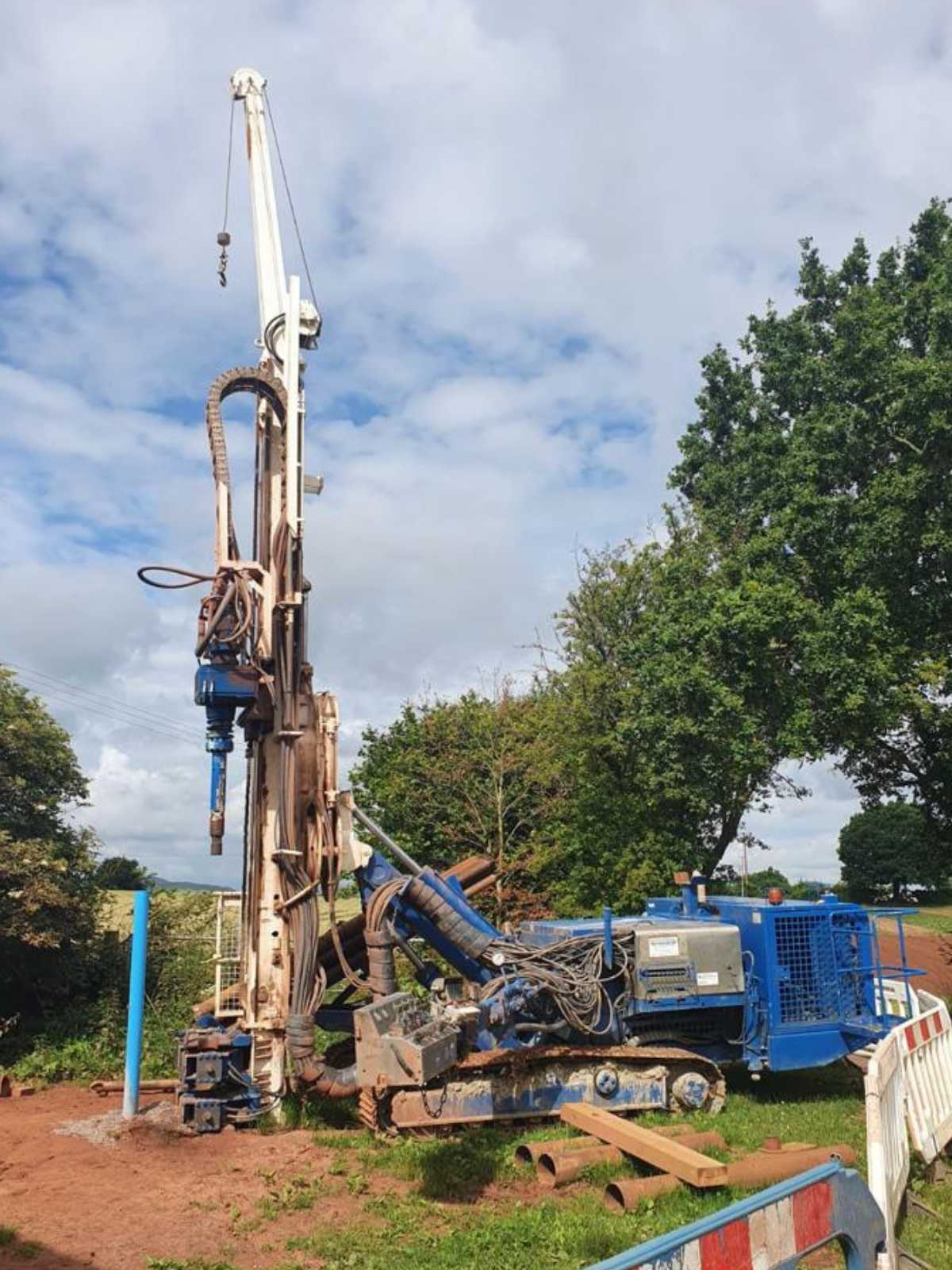 Borehole and water well drilling